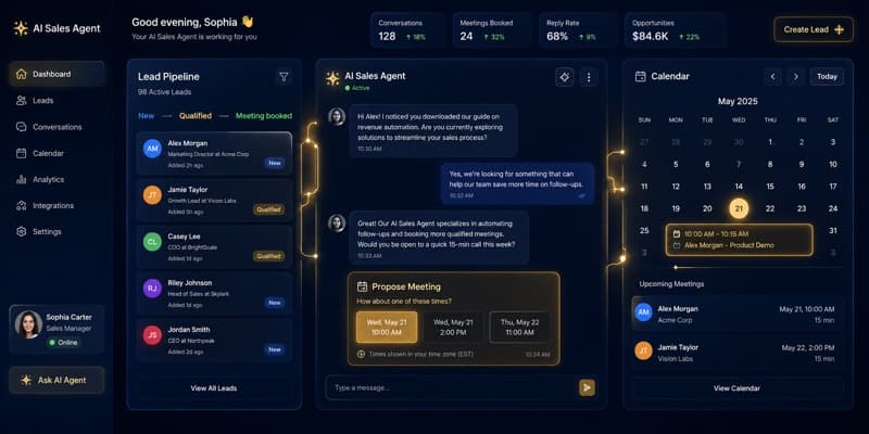 AI Sales Agent in the browser